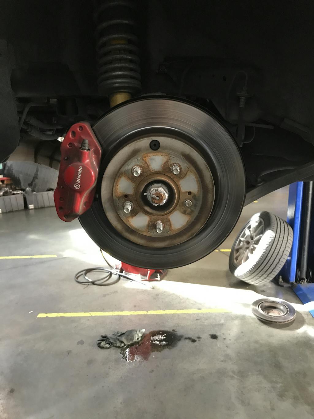 Girodisc Slotted 2pc Rear Brake Rotor Set 20082015 Mitsubishi Evo X